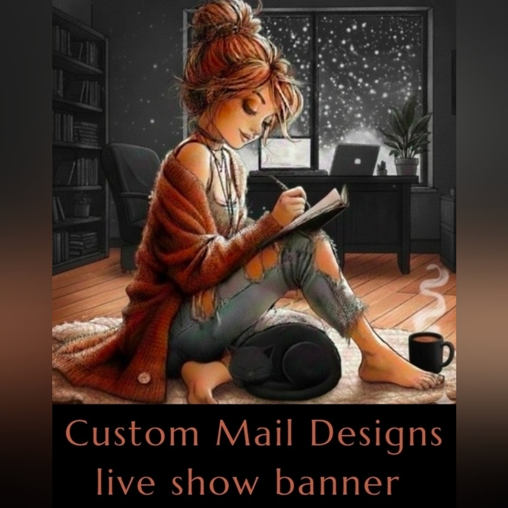 💌Live Banner Custom Mail Designs  ♡Ask Me About My 3dprints 💕